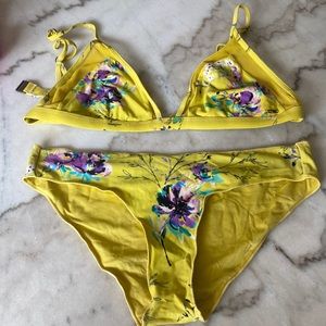 Yellow bikini